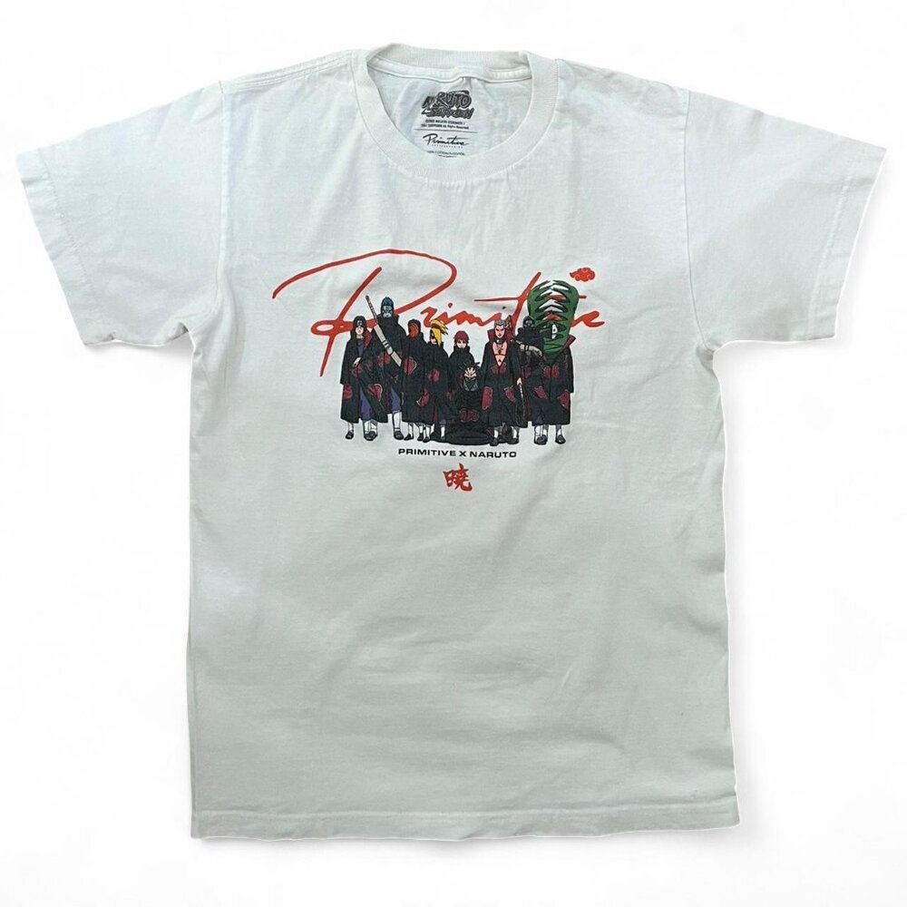 Primitive x Naruto Uchiha Clan Graphic Tee (White)